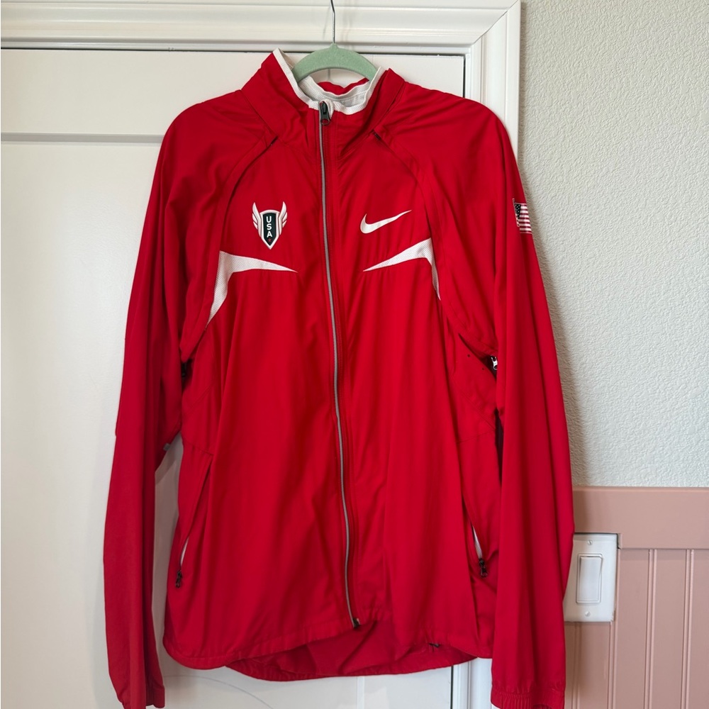 Nike USA Full-Zip Windbreaker Jacket